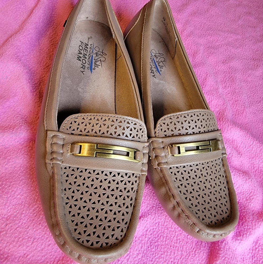 Life Stride Memory Foam Dress Flats Size 9 Womens